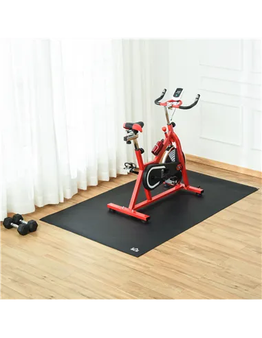 HOMCOM Multi-purpose Exercise Equipment Protection Mat Non-slip Floor Protector Gym Fitness Workout Training Mat 180 x 90cm