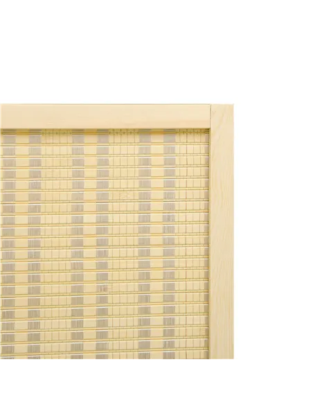 HOMCOM 4 Panel Folding Room Divider Screen, Wall Panel Privacy Furniture, Freestanding Paravent Partition Separator for Living R
