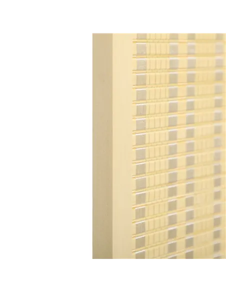 HOMCOM 4 Panel Folding Room Divider Screen, Wall Panel Privacy Furniture, Freestanding Paravent Partition Separator for Living R