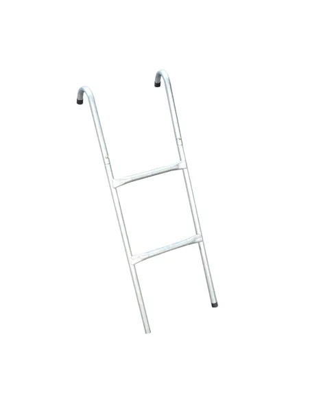 HOMCOM 6-10ft Trampoline Ladder Galvanized w/ Non-slip Mat