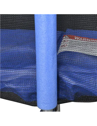 Homcom  8ft Trampoline Replacement Net, Black