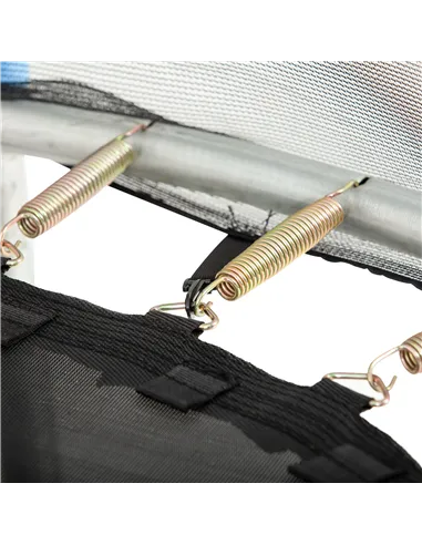 HOMCOM 10ft Trampoline Net Replacement Enclosure, Black