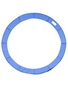 HOMCOM 12ft Trampoline Pad Φ366cm Trampoline Accessories Surround Pad Thick Foam Pads Padding Replacement Spare- Blue
