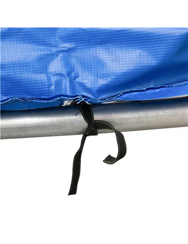HOMCOM Φ244cm Trampoline Pad Pads Replacement Trampoline Accessories Safety Surround Pads Padding - 8ft Blue