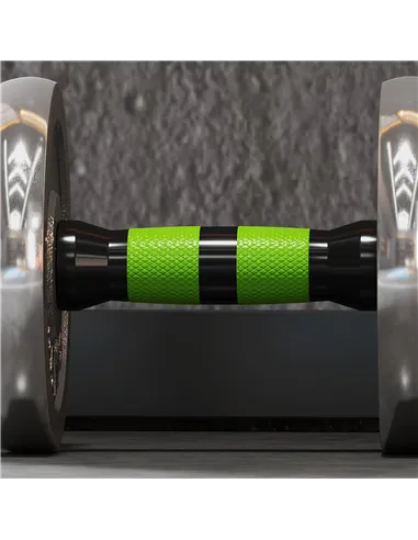 SPORTNOW 20kg 2-in-1 Barbell and Dumbbell Set, with Non-Slip Handle, for Weight Lifting, Training Home Gym