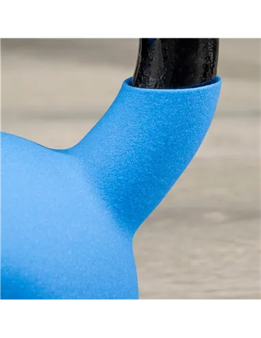 HOMCOM Soft Kettlebell, 8kg Kettle Bell with Non-Slip Handle for Home Gym Weight Lifting and Strength Training, Blue