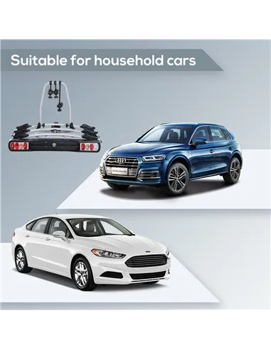 HOMCOM Bike Rack Bicycle Carrier Rear Rack