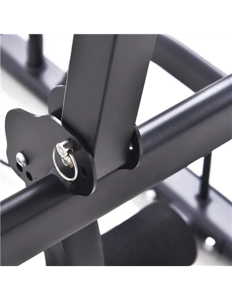 HOMCOM Multifunction Power Tower Home Workout Dip Station w/ Sit-up Bench Push-up Bars and Tension Ropes Fitness Equipment Offic