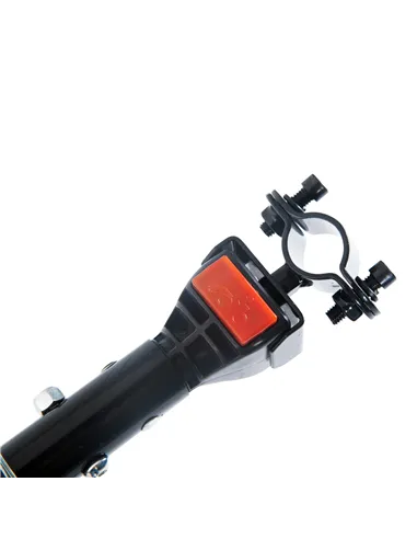 HOMCOM Cargo Trailer Bike Stroller Garden Trolley W/Carrier Utility Luggage & Wheels Black