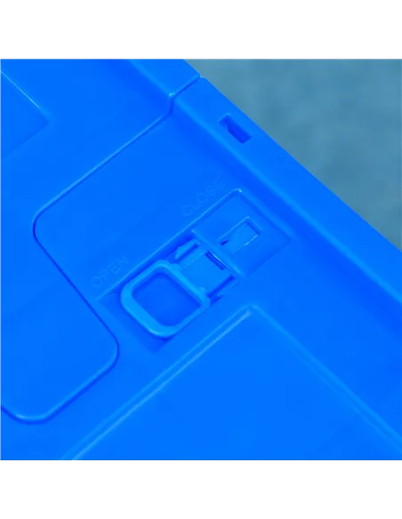 HOMCOM 65L Steel Frame Bike Trailer Storage Box - Blue