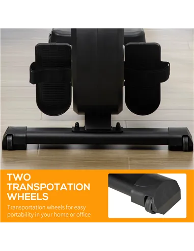 HOMCOM Folding Rowing Machine, Magnetic Rower Machine with 8 Levels Quiet Resistance, LCD Monitor, Wheels, Aluminium Slide Rail 