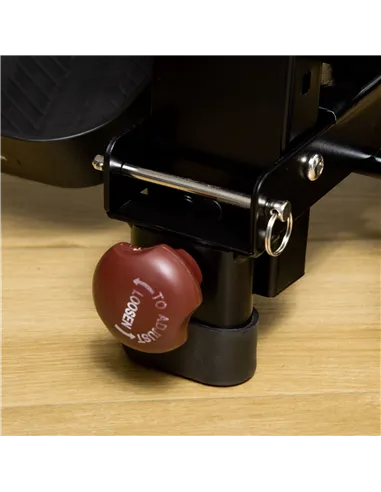 HOMCOM Folding Rowing Machine with 16-Level Adjustable Magnetic Resistance, Aluminium Side Rail, Digital Monitor, Cardio Workout