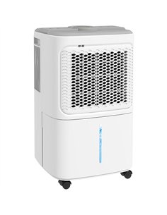 HOMCOM 12L Dehumidifier, with Touch Panel LED Screen - White