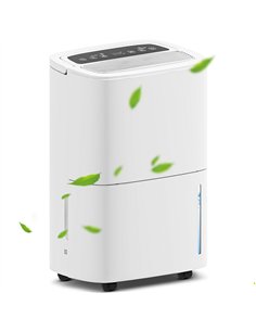 HOMCOM 20L Dehumidifier, with Touch Control - White