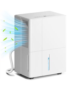 HOMCOM 30L Clothes Dryer Dehumidifier - White
