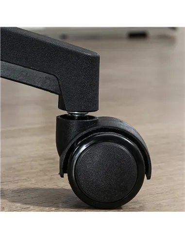 Vinsetto Multi-Adjustable Office Chair, with Lumbar Support, Headrest and Mesh Back - Black