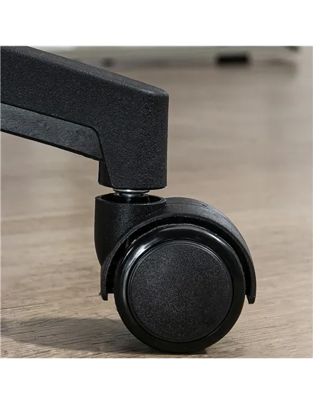 Vinsetto Multi-Adjustable Office Chair, with Lumbar Support, Headrest and Mesh Back - Black