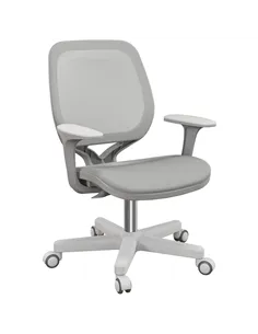 Vinsetto 44-56cm Mesh Back Office Chair - Grey