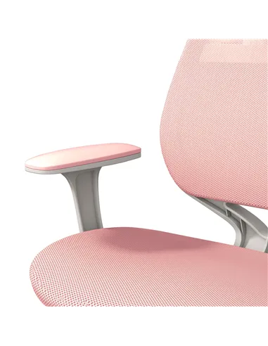 Vinsetto 44-56cm Mesh Back Office Chair - Pink