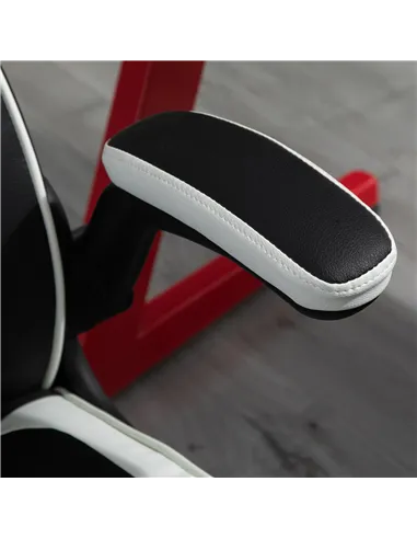 Vinsetto Gaming Chair Ergonomic Computer Chair with Adjustable Height Pedestal Base, Home Office Desk Chair PVC Leather Exclusiv