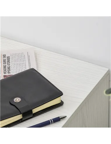 Vinsetto 2-Drawer Locking Office Filing Cabinet w/ 5 Wheels Rolling Storage Hanging A4 Cupboard Home Organisation White Wood Gra