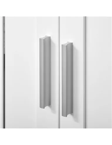 kleankin Modern Under Sink Cabinet with 2 Doors, Bathroom Vanity Unit, Pedestal Under Sink Design, Storage Cupboard with Adjusta