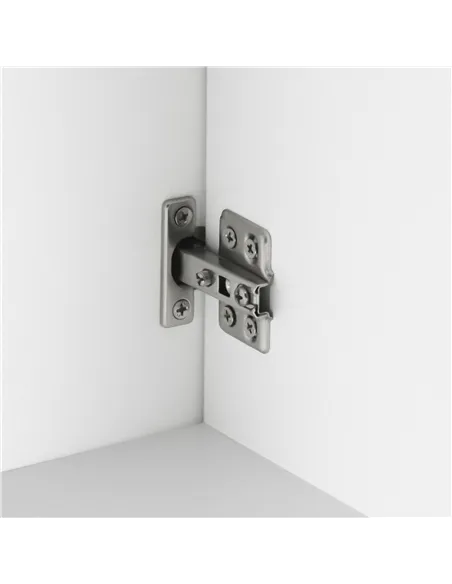 kleankin Bathroom Mirror Cabinet Under Sink Storage Cabinet Basin Cupboard with 2 Doors and Gold Steel Legs