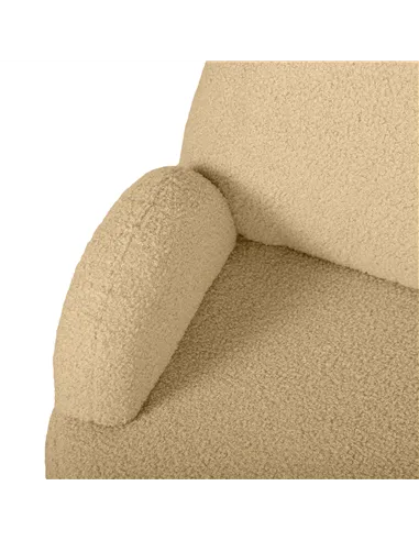 AIYAPLAY Kids Armchair, Bear Shaped Toddler Chair for Bedroom Playroom Living Room, Aged 18 Months to 3 Years - Khaki