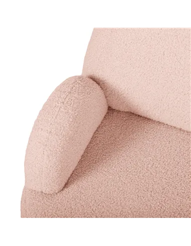 AIYAPLAY Kids Armchair, Bear Shaped Toddler Chair for Bedroom Playroom Living Room, Aged 18 Months to 3 Years - Pink