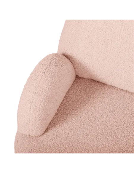 AIYAPLAY Kids Armchair, Bear Shaped Toddler Chair for Bedroom Playroom Living Room, Aged 18 Months to 3 Years - Pink