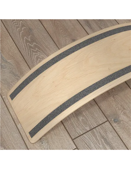 AIYAPLAY Wooden Balance Board for Children 3-8 Years Old, Natural Tone