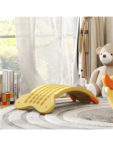 AIYAPLAY Balance Board for Kids Balance Training & Sensory Play, Yellow