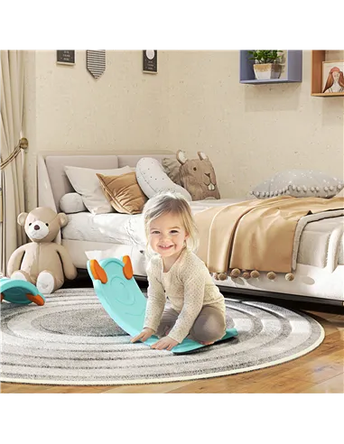 AIYAPLAY Balance Board for Kids Balance Training & Sensory Play, Light Blue