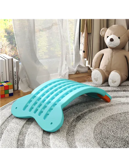 AIYAPLAY Balance Board for Kids Balance Training & Sensory Play, Light Blue