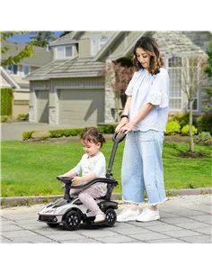 AIYAPLAY Licensed 2 in 1 Baby Ride on Push Car Toddler Push Along Car with Parent Handle Sliding Car with Horn Steering Wheel NO 2
