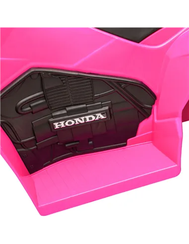 AIYAPLAY Honda Licensed Kids Electric Quad Bike, 6V ATV Ride On for Ages 1.5-3 Years, Pink