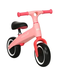 AIYAPLAY Baby Balance Bike, with Adjustable Seat, for 1.5-3 Years - Pink
