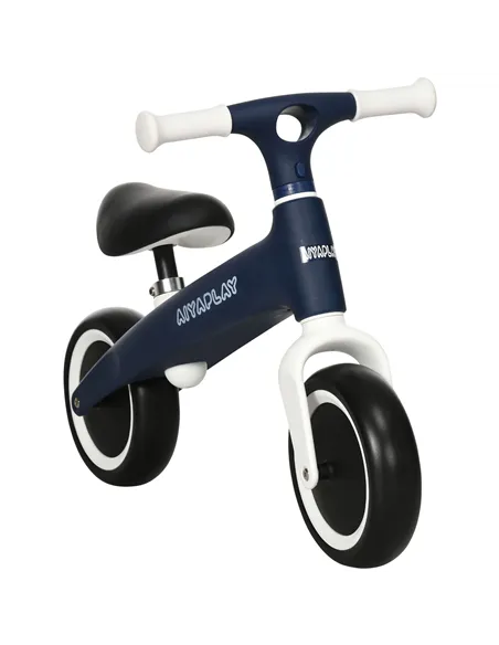 AIYAPLAY Baby Balance Bike, with Adjustable Seat, for 1.5-3 Years - Blue