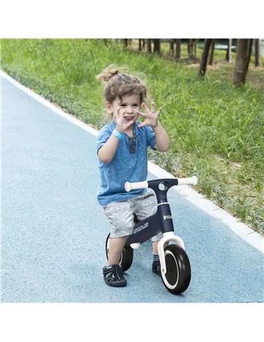 AIYAPLAY Baby Balance Bike, with Adjustable Seat, for 1.5-3 Years - Blue