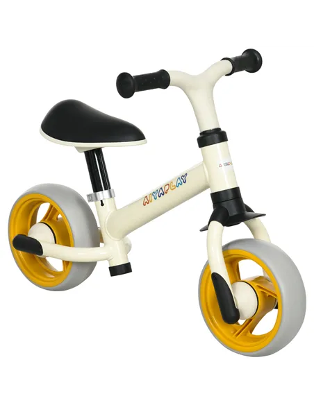 AIYAPLAY 8" Balance Bike, Lightweight Training Bike for Children, with Adjustable Seat, EVA Wheels, Easy installation - Orange