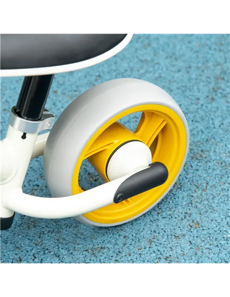 AIYAPLAY 8" Balance Bike, Lightweight Training Bike for Children, with Adjustable Seat, EVA Wheels, Easy installation - Orange