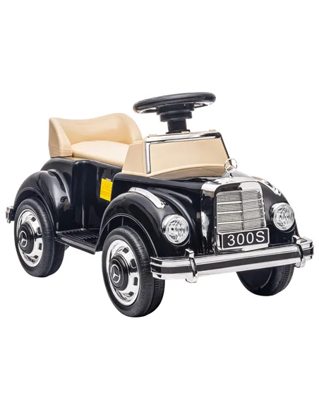 AIYAPLAY Foot to Floor Ride on Sliding Car Mercedes-Benz 300S Licensed for 18-48 months