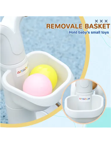 AIYAPLAY Kids Balance Bike for 1-3 Years Old with Adjustable Seat, Silent Wheels, Green