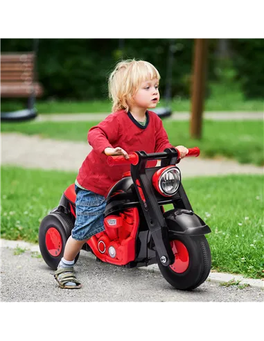 AIYAPLAY Foot To Floor Sliding Kids Ride On Car with Music, Bubble, for Toddler from 2 to 5 Years Old - Black