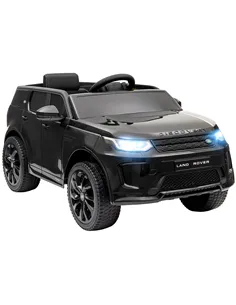 AIYAPLAY Licensed Land Rover Discovery Sport, 12V Kids Ride on Car w/ Remote Control, Lights, Music, Horn, for 3-6 Years, Black