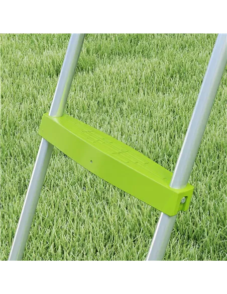 AIYAPLAY Freestanding Kids Slide with Climbing Ladder, Outdoor Playground Equipment for Ages 3-8 Years, Green