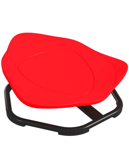 AIYAPLAY Sensory Spinning Chair for Kids, for Coordination, Balance, Red