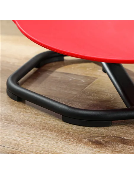 AIYAPLAY Sensory Spinning Chair for Kids, for Coordination, Balance, Red