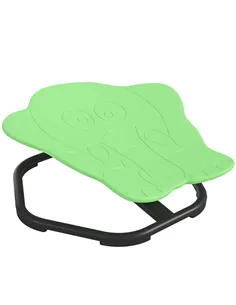 AIYAPLAY Elephant-Shaped Spinning Chair for Autism, 3-6 Years, Green