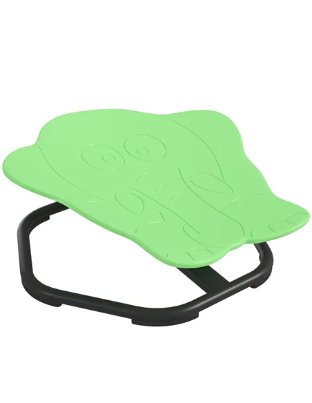AIYAPLAY Elephant-Shaped Spinning Chair for Autism, 3-6 Years, Green
